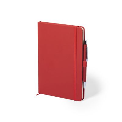 Bloc de notas premium con boligrafo