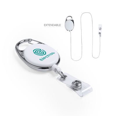 Porta acreditaciones extensibles personalizadas