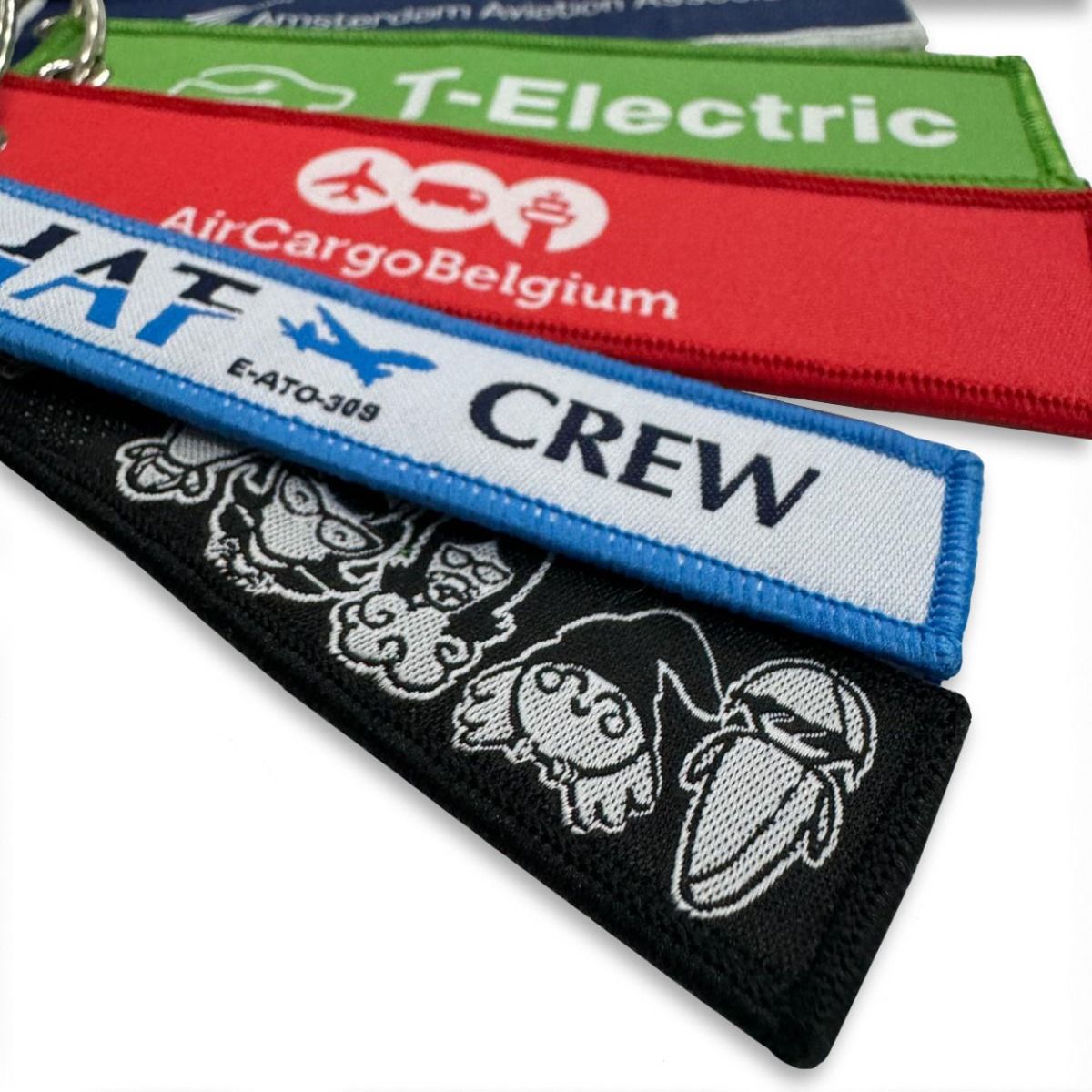 llaveros de tela personalizados