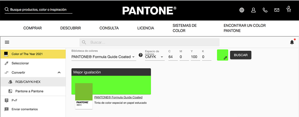 color pantone srflyer